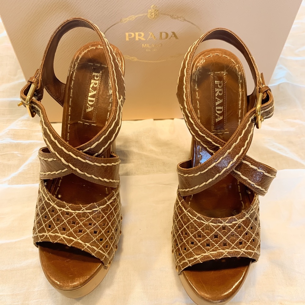Prada Calzature Donna platform heels